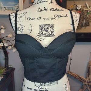 Haute Monde padded corset top womens size large